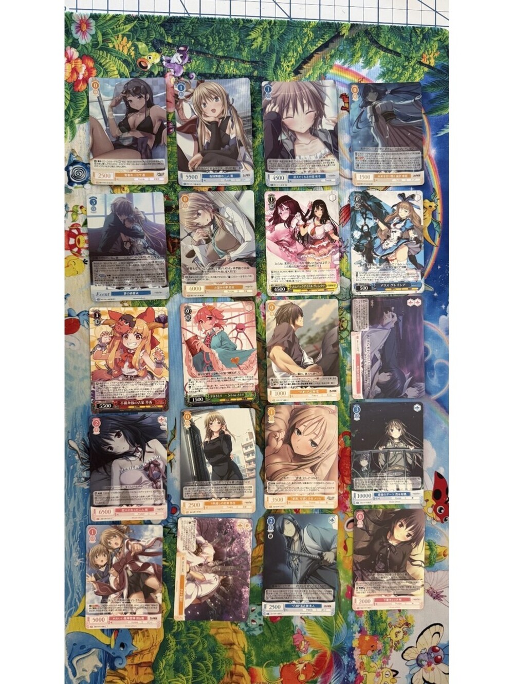 Weiss Schwarz 20 Card Lot Mixed Anime TCG RAW D29